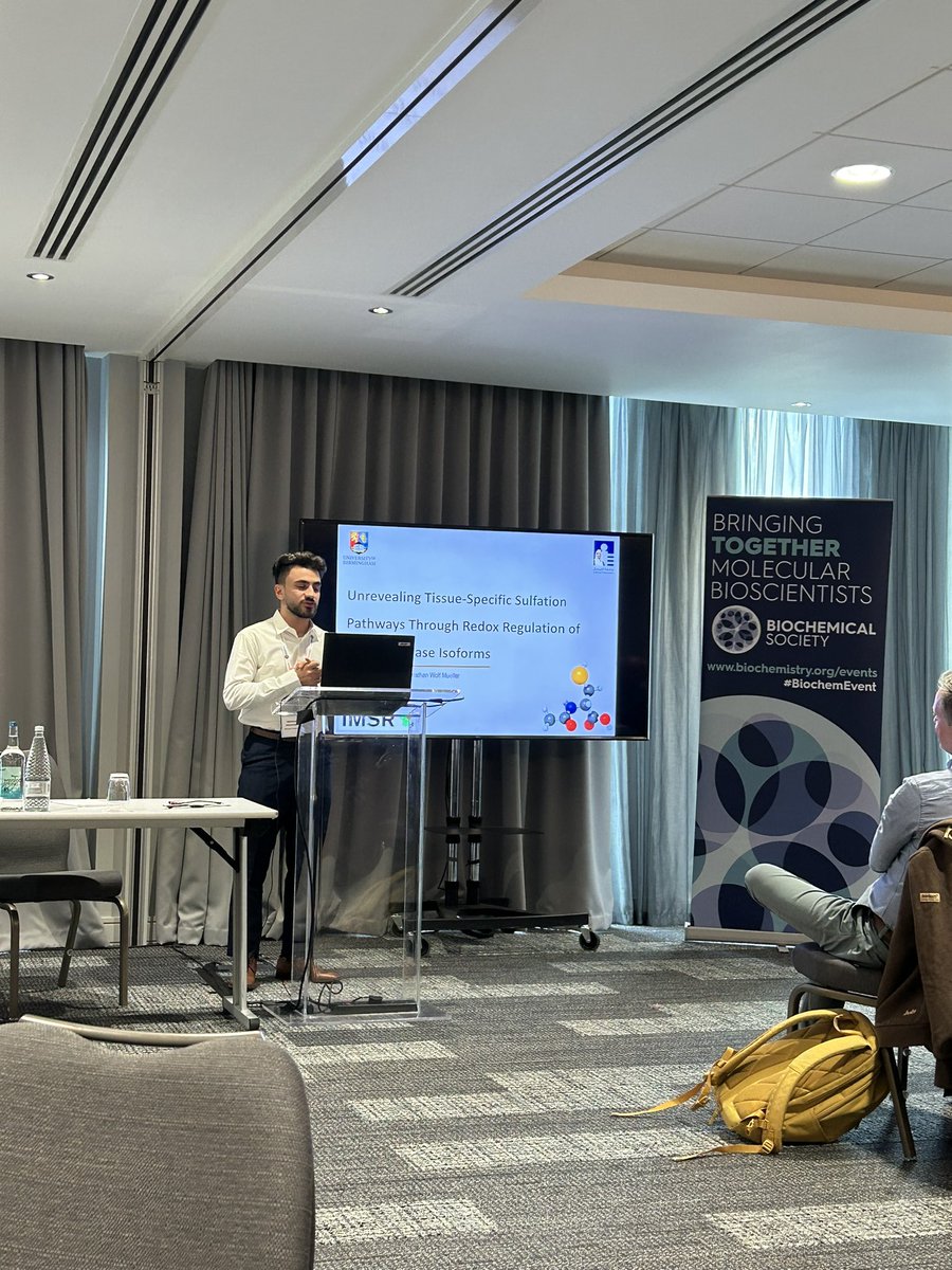 Alan Jones (@dralanjones) on Twitter photo Year 5 medic <a href="/AzizMhannayeh/">πΌπππͺπ‘ππ―ππ―</a> presenting his @unibirm_MDS @IMSR_UoB summer research in the group of <a href="/JonWolfMueller/">Dr Jon Wolf Mueller</a> at #SUPA23 <a href="/BiochemSoc/">Biochemical Society</a> #BioChemEvent Year 5 medic <a href="/AzizMhannayeh/">πΌπππͺπ‘ππ―ππ―</a> presenting his @unibirm_MDS @IMSR_UoB summer research in the group of <a href="/JonWolfMueller/">Dr Jon Wolf Mueller</a> at #SUPA23 <a href="/BiochemSoc/">Biochemical Society</a> #BioChemEvent