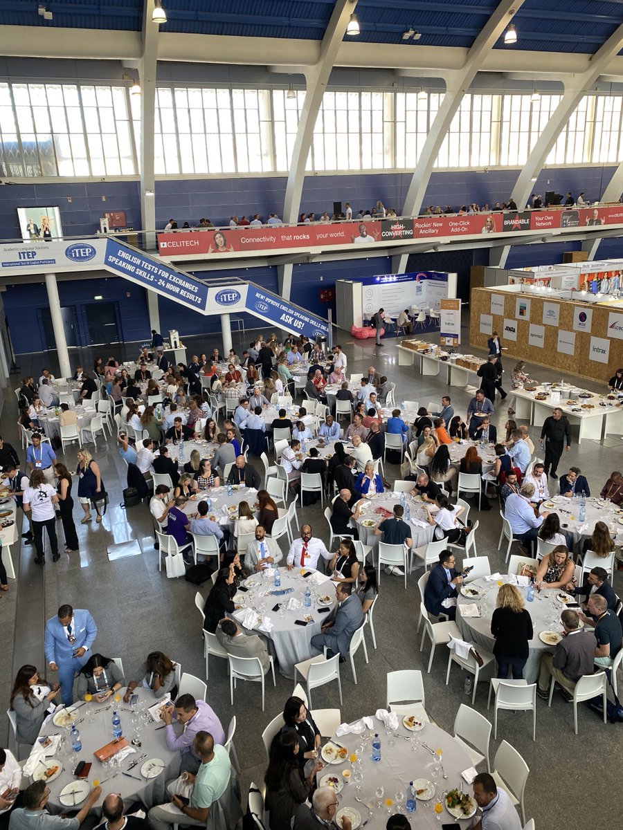 Our delegates enjoyed a delicious meal while networking with industry peers at the #WYSTC lunch, sponsored by <a href="/IntraxGlobal/">Intrax</a>