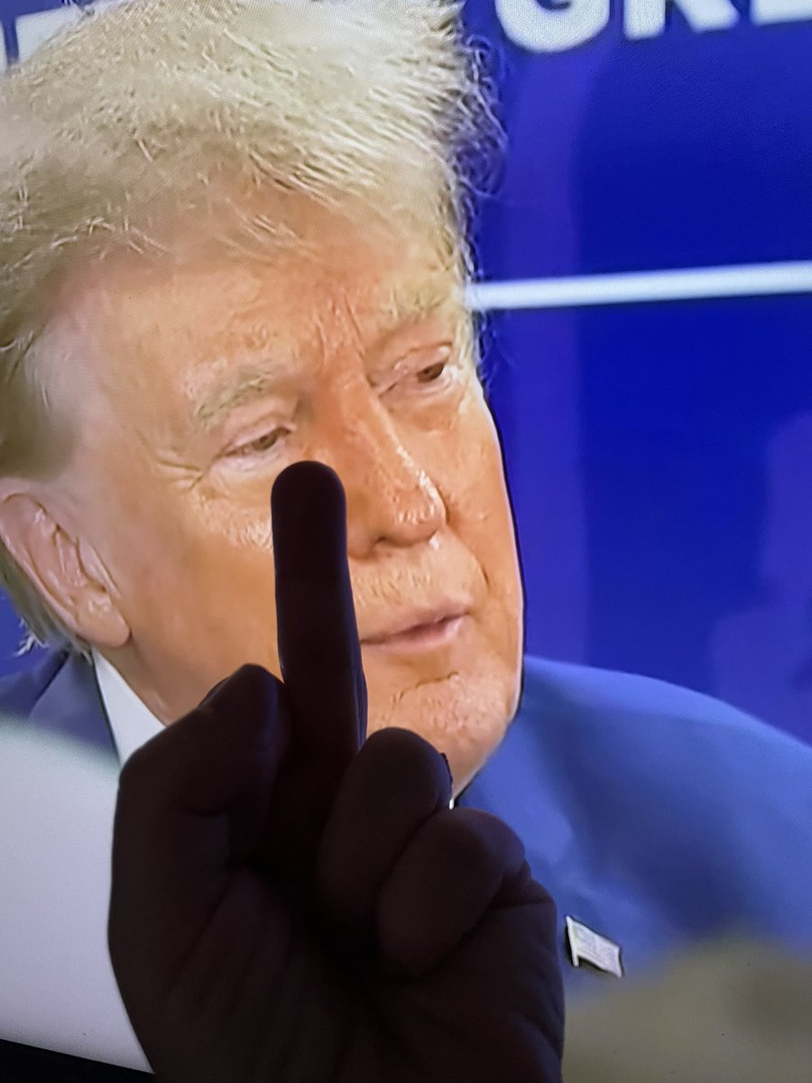 FluffyAnnabelle's tweet photo. I had the news on and for some reason my middle finger just got this weird crazy boner.  Has this ever happened to anyone else?  I’m really worried here!  This could be a serious medical condition!
#Trump2024 #TRUMPFORPRISON2023 #TrumpForPrison2024 https://t.co/hEmn9PVBFb