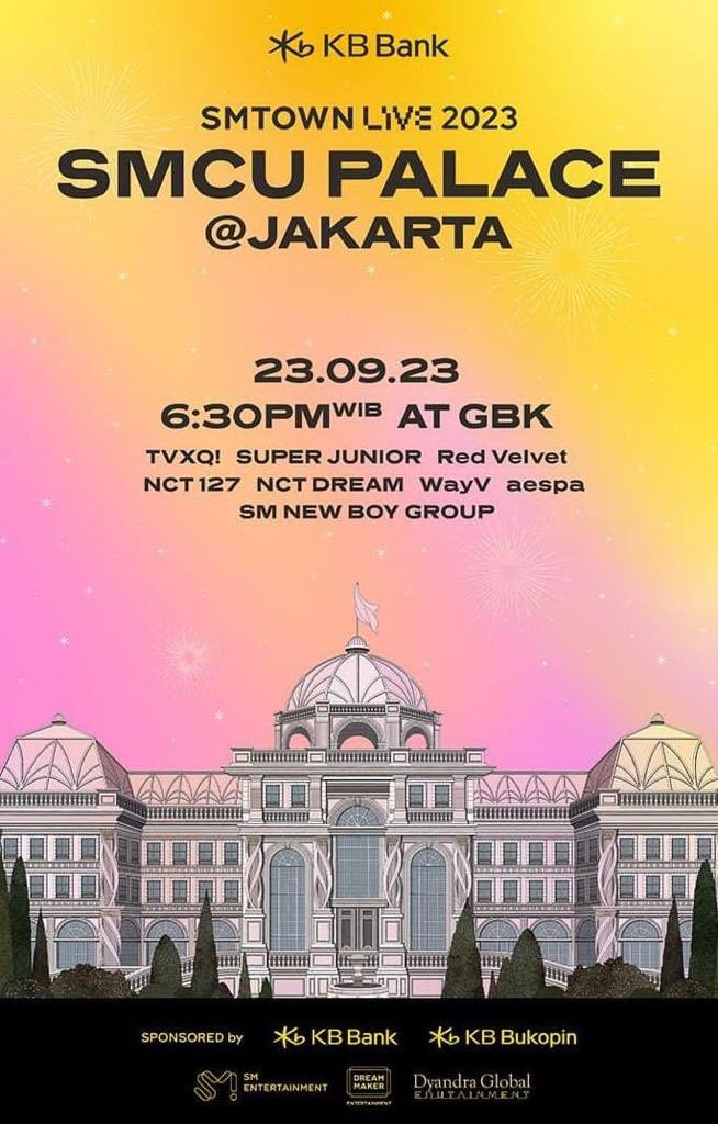 charyllh's tweet photo. WTS tiket CAT 3 SMTOWM LIVE 2023 (one tix)
Harga super miring 1,6jt/tix CAT 3 https://t.co/uDxxYJ3VOK
