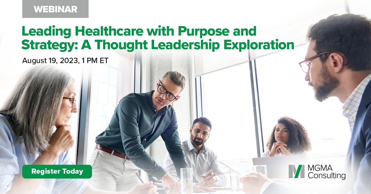 mgmaCFO's tweet photo. A warm welcome to our new MGMA Consultants who have been incredible contributors to the industry and MGMA’s mission, @KemTolliver and @TayaRCM. I look forward to their insights on revenue cycle management and strategy as webinar panelists: https://t.co/izaXxqqxXT https://t.co/dJv9xCHlFM