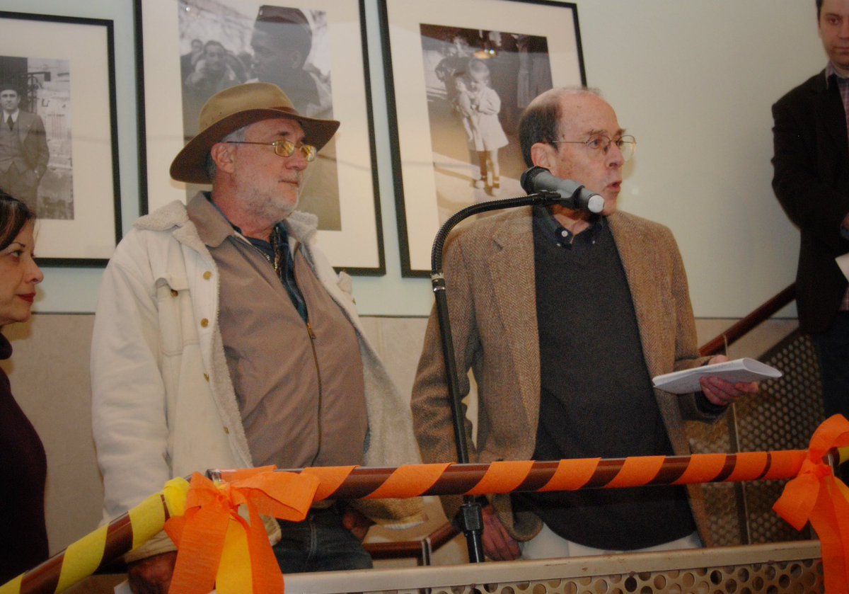 Sad news from Cuernavaca this morning: the great Fred Rosen – longtime <a href="/NACLA/">NACLA Report</a> editor, brilliant journalist, and insightful analyst of Mexican politics and society, seen here introducing Javier Sicilia in NYC – has passed away. En paz descanse; may his memory be a blessing.