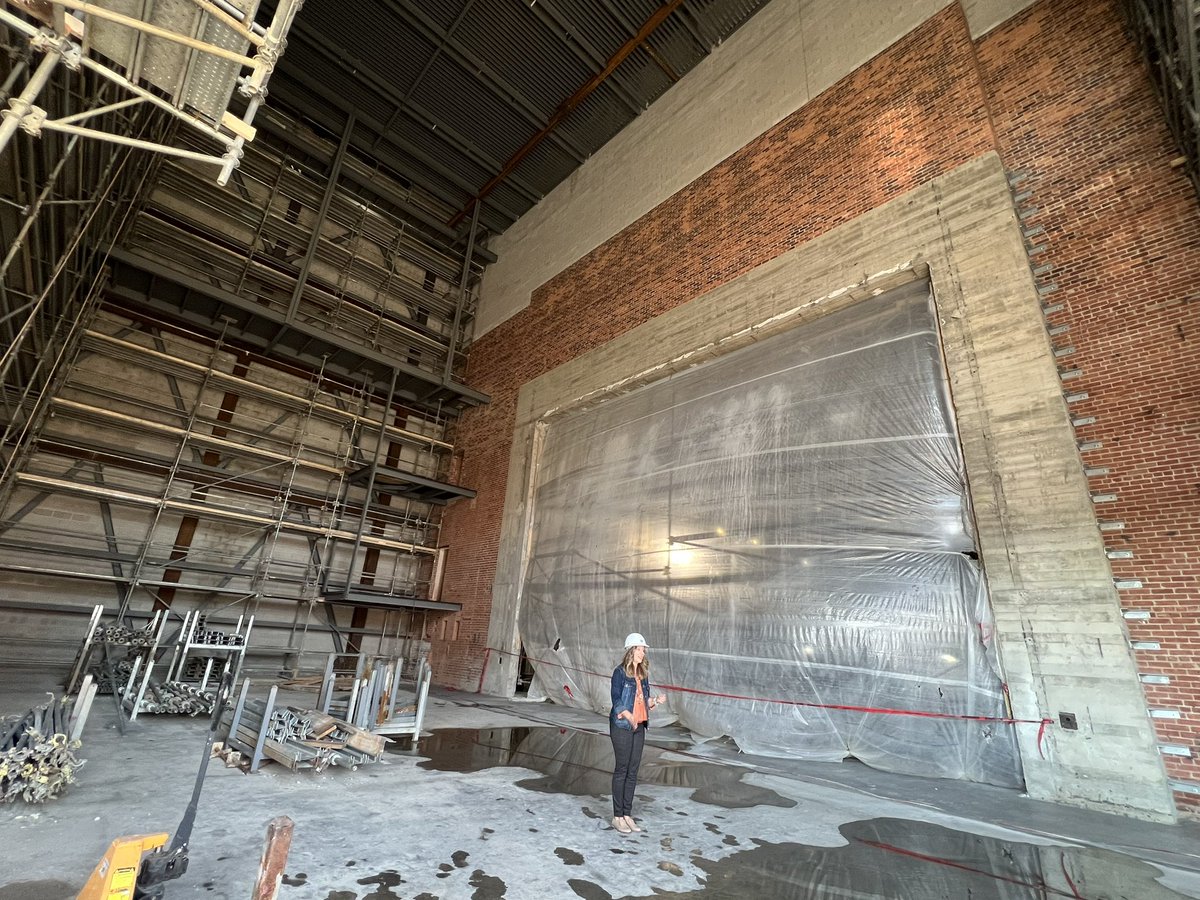 We toured the <a href="/SanduskyState/">SanduskyStateTheatre</a> yesterday and just wow! 🤩 Our 1928 vaudeville theatre is seeing many nods to its historic past, but it is being built with the versatility and vision for next 100 years.