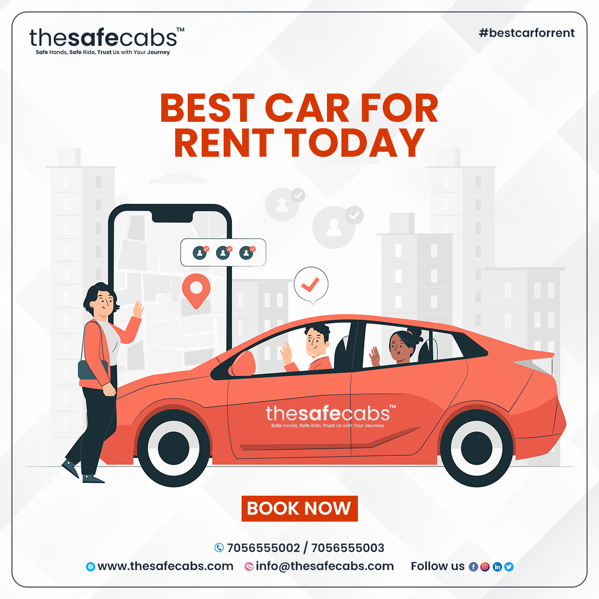 safecabsonline's tweet image. &quot;Experience the Road in Style! 🚗💨 Rent the Best Ride Today with TheSafeCabs! 🌟
.
.
#TravelCulture
#CulturalExploration
#WanderlustCulture
#ExploreTogether
#CulturalHeritage
#GlobalNomad
#CulturalDiversity
#CultureTrip
#CulturalAdventures
#TravelLocal