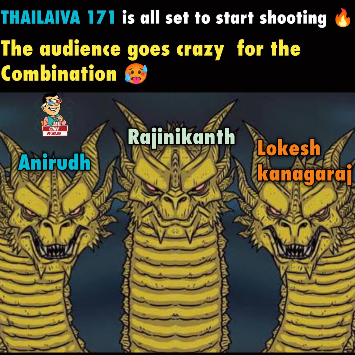 #Thalaiva171 🔥

#Rajinikanth #Anirudh #LokeshKanagaraj #LeoFilm #Cinee_Worldd