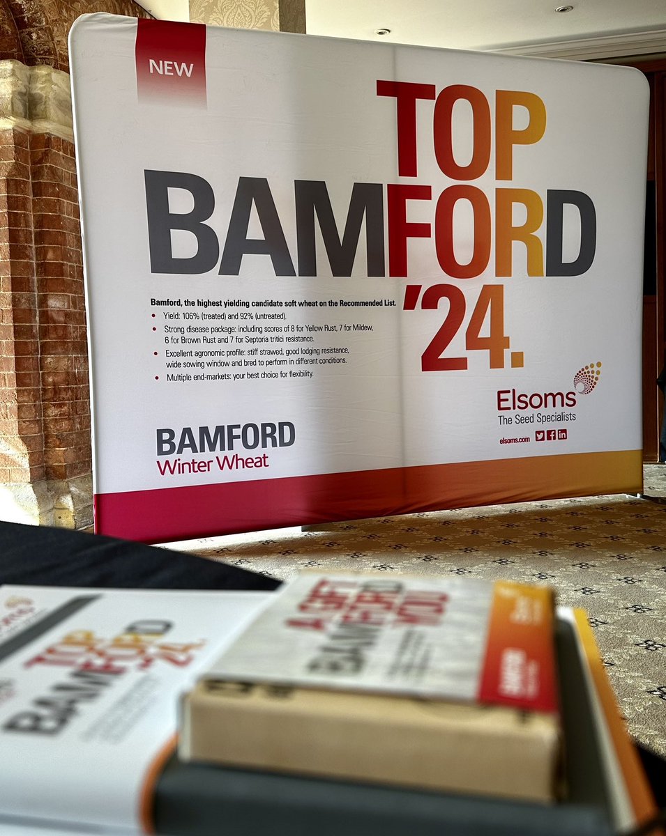 worldofthepoint's tweet photo. Client Elsoms hit the road this summer to launch their latest wheat variety, Bamford. Our simple campaign construct was on show, positioning the variety’s potential and promise in a very direct way. Plus, the idea offers plenty of scope for message variations. 📷: @Elsomsseeds https://t.co/N8anp6Br8y