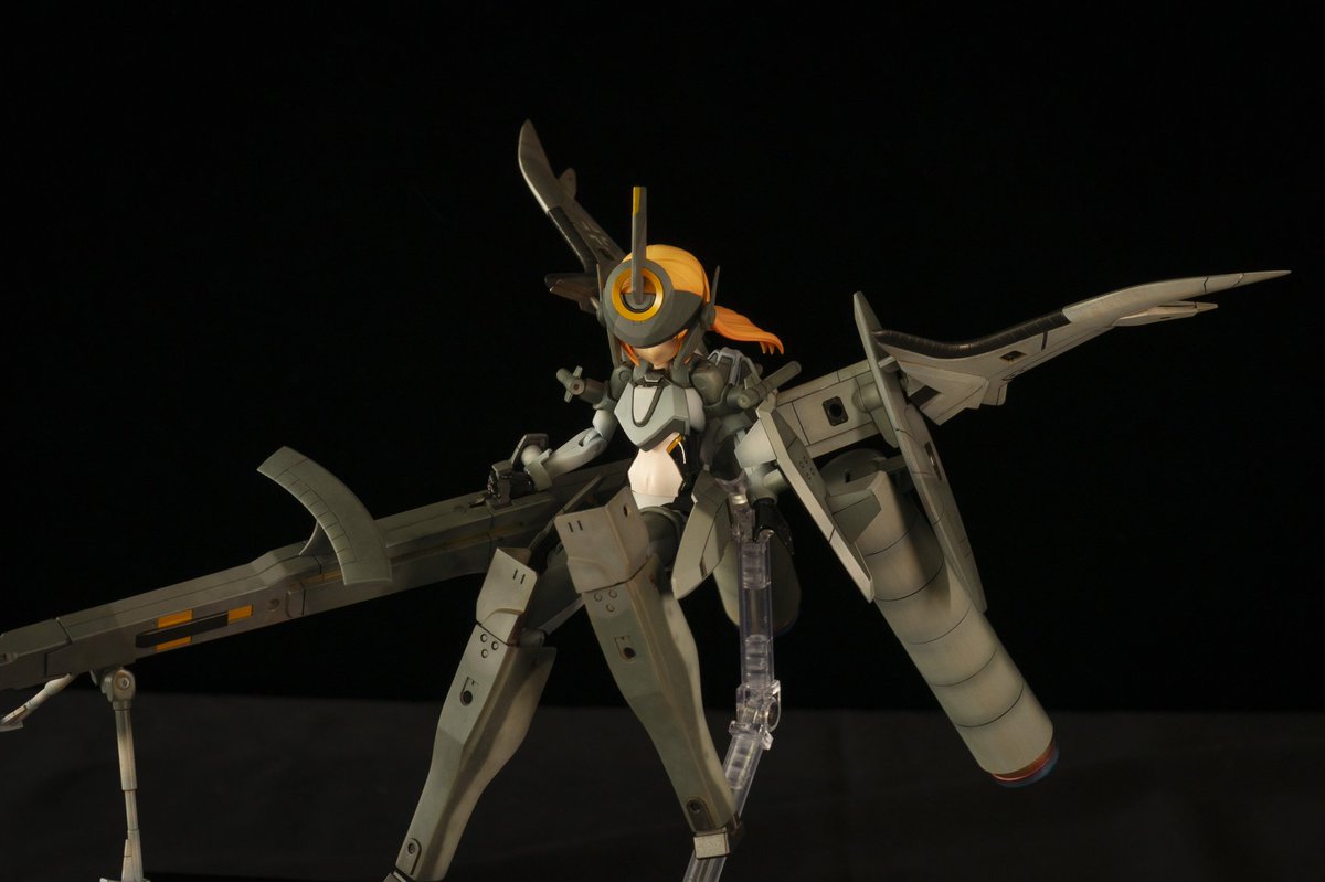 AState114's tweet photo. #Arnval
#メガミデバイス
#武装神姫
#BusouShinki
fw190 A8/R2涂装 https://t.co/pufdJPTXbi