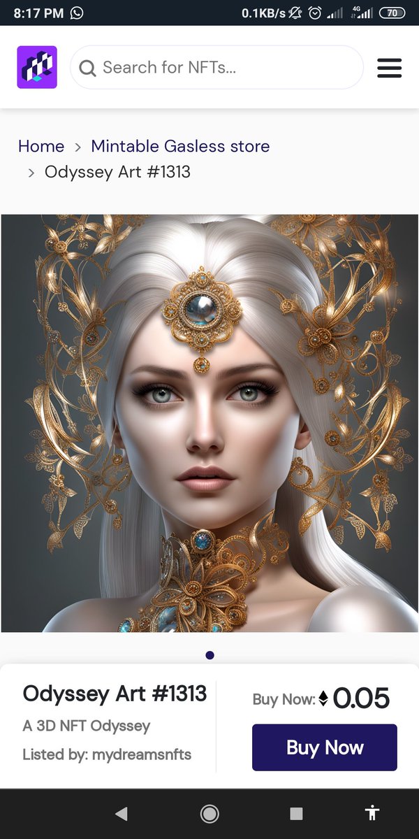 Purifywins's tweet photo. @MrJenus @MyDreamsNFTs 1. Odyssey Art #1213
2. Odyssey Art #1212
3. Odyssey Art #1311
4. Odyssey Art #1313 https://t.co/UIZB2thRt7