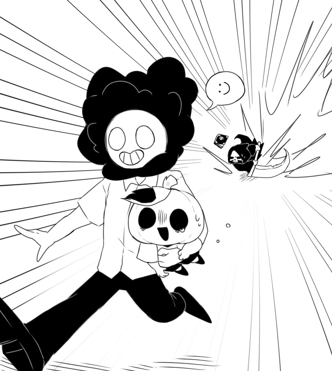 ただ遊びたかっただけの💊と🎃💦