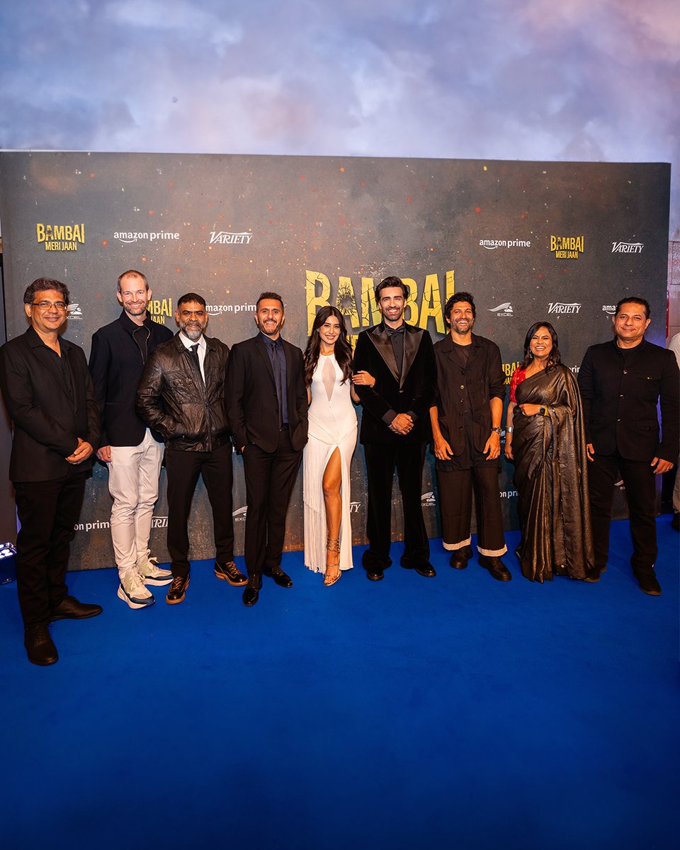 #BambaiMeriJaan shines globally with a grand premiere in London ahead of the official launch on September 14 on Prime Video. The talented cast and creators take the world by storm @primevideoIN @excelmovies #BambaiMeriJaanOnPrime #JamesFarell #AparnaPurohit #FarhanAkhtar…