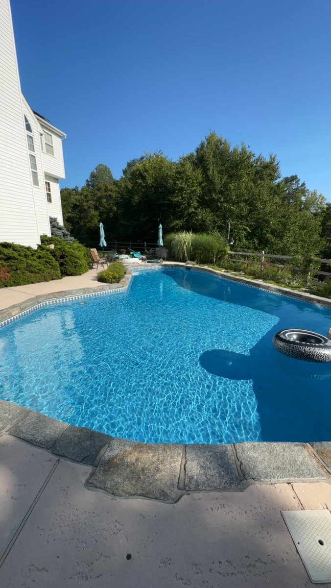 angels_pools's tweet photo. Say goodbye to algae and debris, and hello to endless summer fun! โ๏ธ Contact us today for a sparkling pool you'll love to swim in. ๐ฆ
Visit: https://t.co/QlPKc4BsOy to get 15% off on your first #poolservice.
#PoolPerfection #SwimClean #pool #swimming #poolcleaning #cleanpool https://t.co/BC2VziViIL