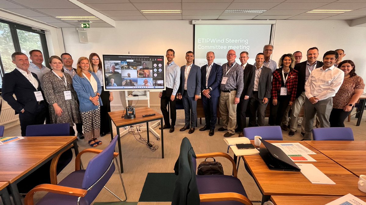 Yesterday, the #ETIPWind Steering Committee met in Amsterdam to discuss the future of wind #Research &amp; #Innovation. 
Milestones: 
1⃣Defined vision for #windenergy R&amp;I: Speed-up, Scale-up, Expand, Enhance. 
2⃣Draft priorities for 2025-2027; draft for the 2023 Strategic R&amp;I Agenda.