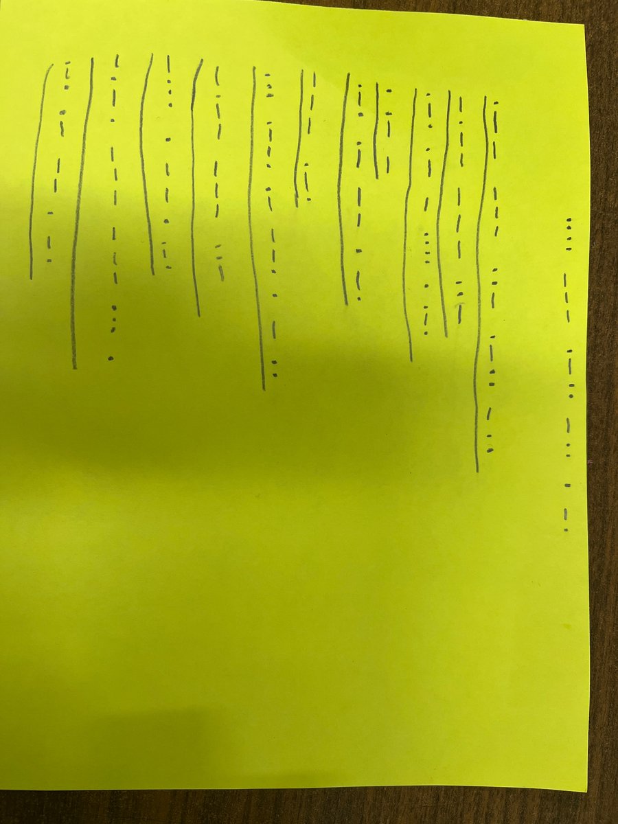 Wow!!! Very impressed with this Morse code question!!! #d24inspires
