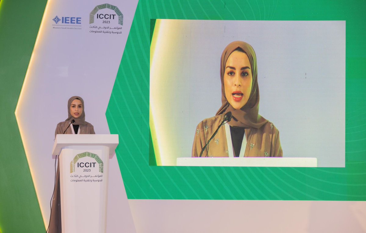 U_Tabuk's tweet photo. افتتح معالي رئيس #جامعة_تبوك أ.د.عبدالله بن مفرح الذيابي فعاليات المؤتمر الدولي الثالث #للحوسبة_وتقنية_المعلومات_2023، بحضور سعادة وكلاء الجامعة وعمداء الكليات والعمادات، ونخبة من أبرز المتخصصين والباحثين من مختلف دول العالم، والذي تستضيفه الجامعة ممثلة بكلية الحاسبات.

@U_Tabuk https://t.co/NcE9LrbQGO
