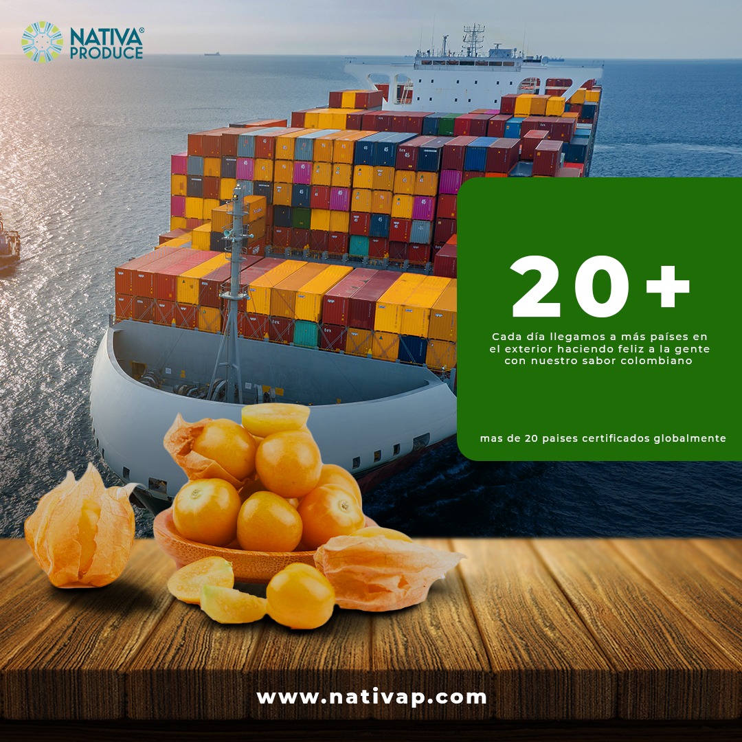 NativaWorldwide's tweet photo. Nativa Produce es una compañía situada en Cota (Cundinamarca) que comercializa desde 2011 estos productos en el exterior, hoy estamos felices de contarles que la cantidad de frutas exóticas que se producen hoy en día en Colombia son cada vez más reconocidas en el mundo #orgullo https://t.co/D4iuyzdt34