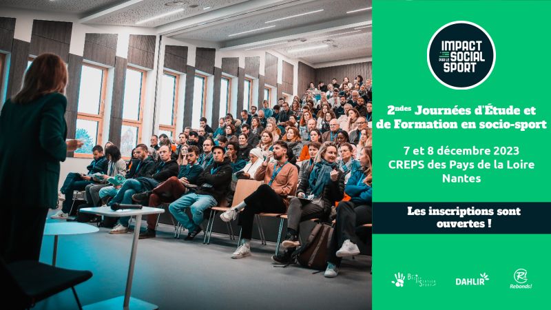 Les inscriptions pour la 2nde édition des JEF #Sociosport sont ouvertes. Rejoignez-nous et +de 200 professionnels les 7 et 8 décembre au <a href="/CREPSPDL/">CREPS des Pays de la Loire</a>  pour cette journée charnière dédiée à l'inclusion sociale par le sport.

Inscriptions ici : eventbrite.fr/e/billets-jour…