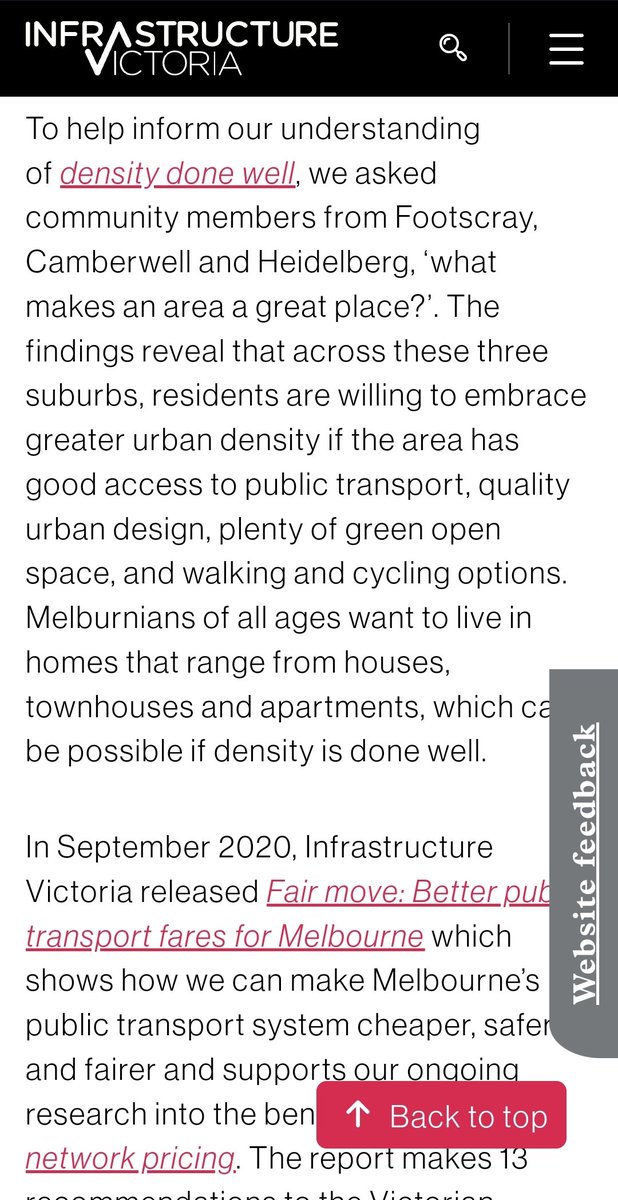 Sorry to break the bad new Victorians...

It's going to start getting a little bit crowded over there soon.

#20MinuteNeighbourhoods

Density Done Well Principles
- Quality Urban Designs
- 'Accessible' Public Transport (in terms of distance from dwellings and services)
