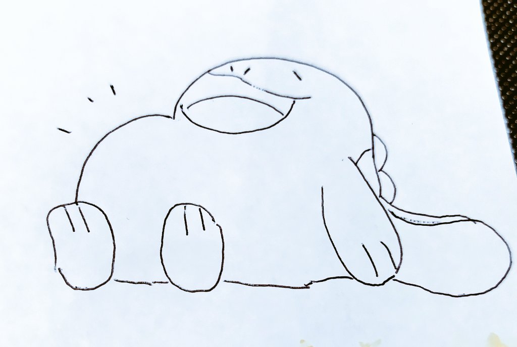 nununuland_195's tweet photo. ゼロの秘宝もう配信だぬね。完全に出遅れたけどゆっくり遊ぶ時間が取れたら始めます。野生のぬーちゃん…🤤

ミルクレアをたらふく食べて大きくなったヌオーをイメージで描いてみましたぬ(  ˙𐃷˙  )

おやすみなさい。 https://t.co/mEUDdnUWGg