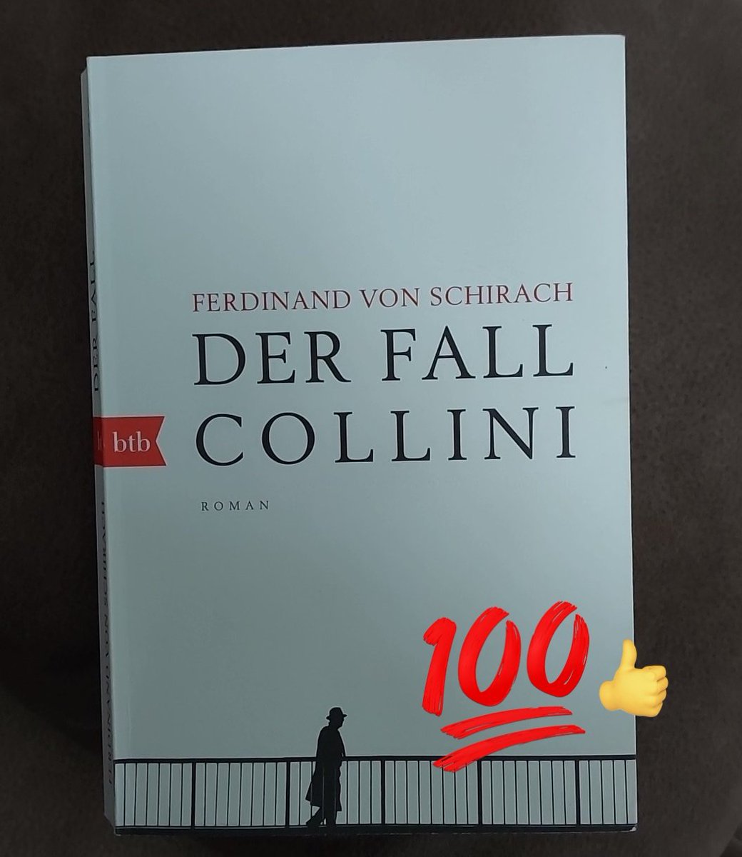 GRIT0815's tweet photo. Glasklar und ohne Schnörkel.
#DerFallCollini
#FerdinandvonSchirach
👇👍Buchtipp https://t.co/OFGRb7ePZt
