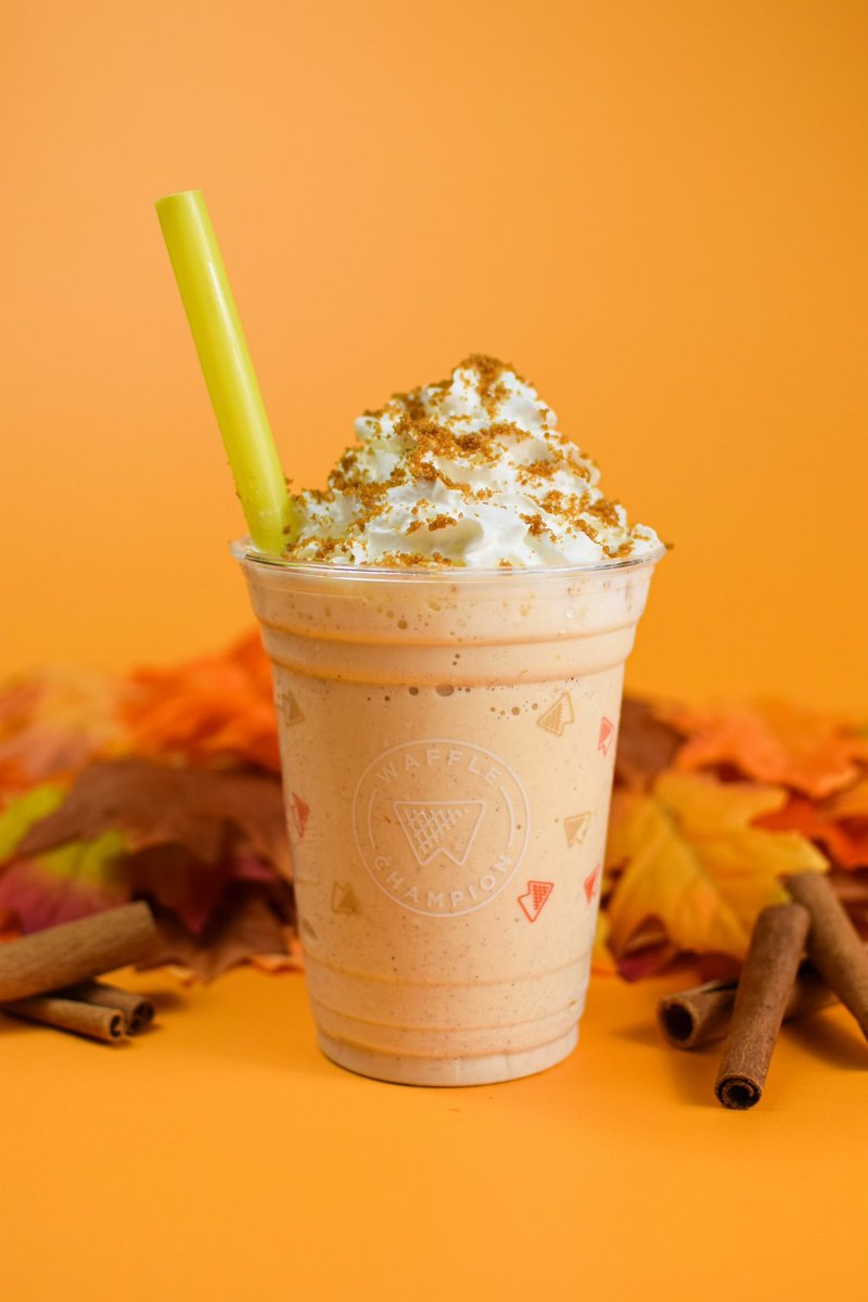 Chai, Chai, Chai (read that in the tune of *NSYNC’s megahit “bye bye bye”)

September’s featured shake is a real autumnal all star, made with maple syrup, chai tea and vanilla Blue Bell. 🍁🫶