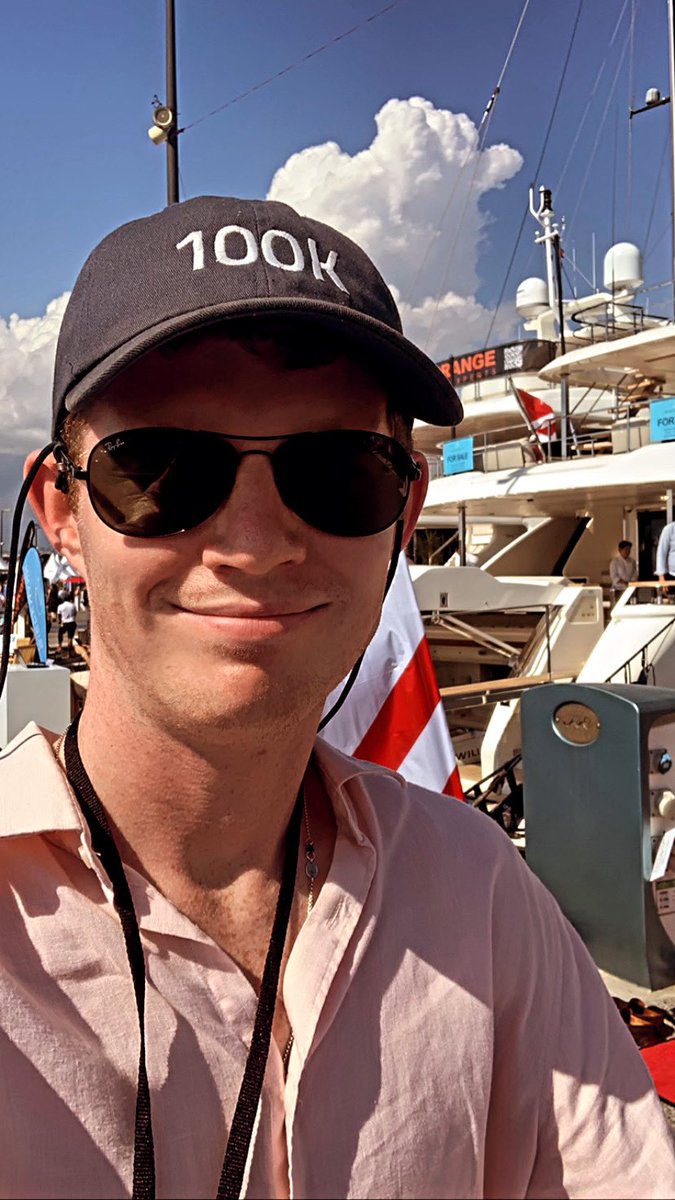 Anyone recognise the hat? 🤔 

@TheBitcoinConf #bitcoin 

#cannesyachtingfestival