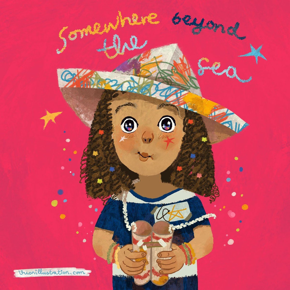 vuonstudio's tweet photo. Crafty time. I always dream of a voyage #illustration #kidlit https://t.co/t9U42ILWSt