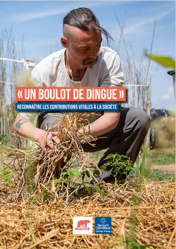 Secours_Catho's tweet photo. 📢Les personnes privées d’emploi fournissent “un boulot de dingue” !

Nous publions avec @AequitaZFrance un rapport pour enfin reconnaître les contributions essentielles à la société réalisées par les personnes sans emploi ! 1/11 

#PJLPleinEmploi #FranceTravail #RSA https://t.co/6Gootsb2iJ