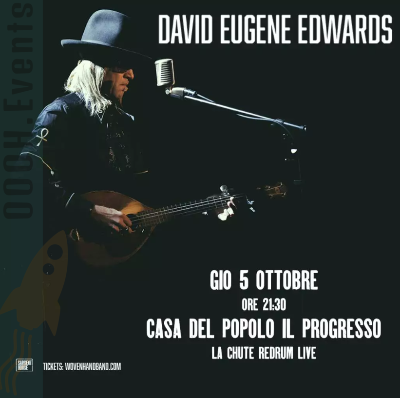 Davide Eugene Edwards il 5 ottobre a Firenze! Manca poco!
Posti limitati, prendi ora i biglietti
oooh.events/evento/david-e…

#OOOHEvents #DavidEugeneEdwards #Wowenhand #livemusic #Firenze #biglietti