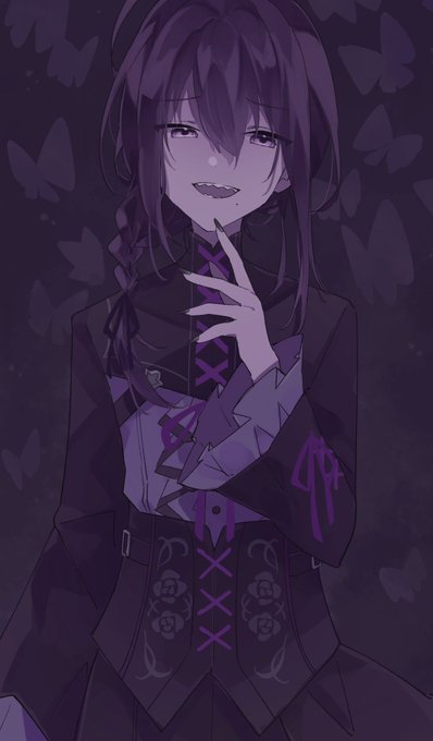 「purple theme ribbon」 illustration images(Latest)