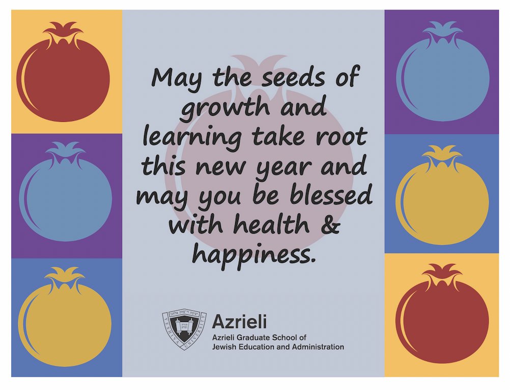 Azrieli Graduate School (@azrielig) on Twitter photo 