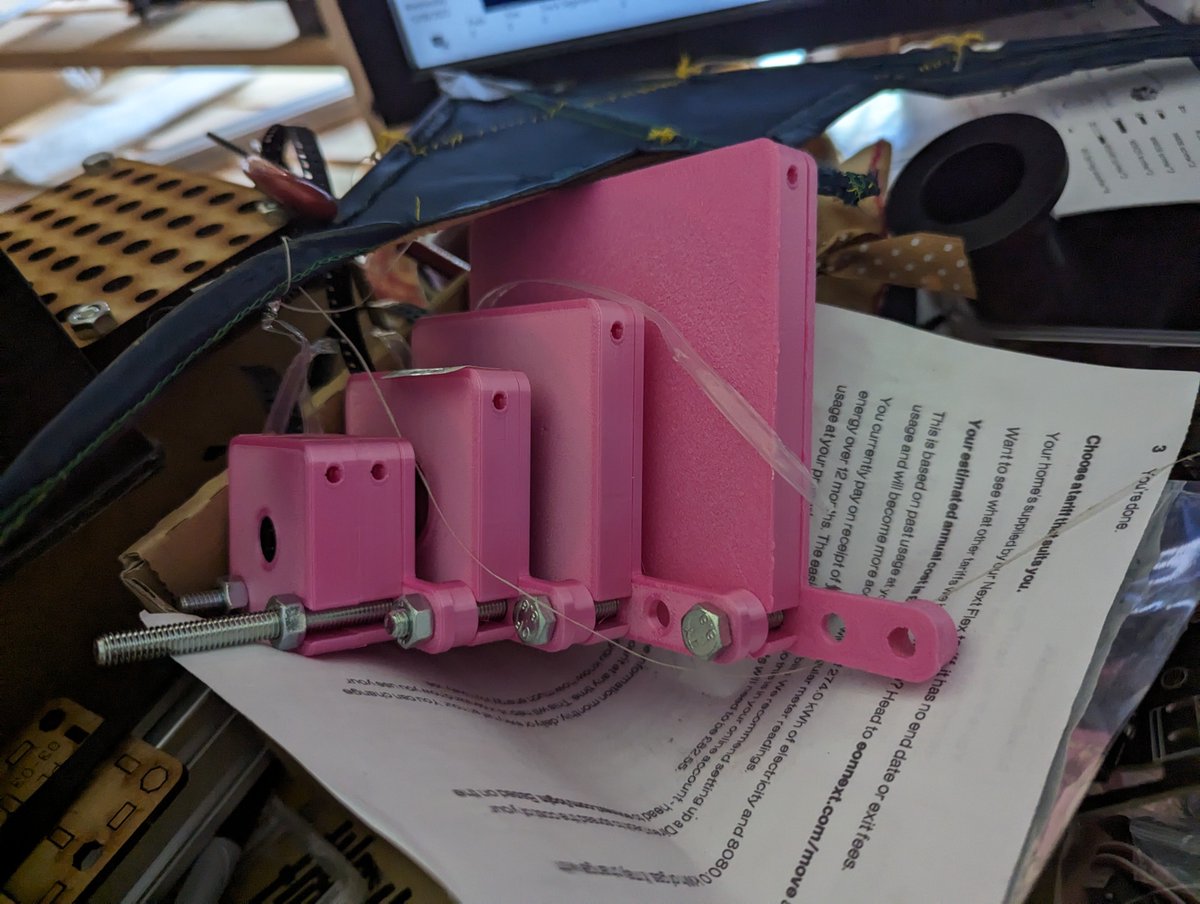 oomlout's tweet photo. #oobb compatible smd tape wrangling experiments continue apace! Just updated all the sizes and pieces at. ( https://t.co/tiFYgypGbG ) for anyone who would like to play along at home. https://t.co/LoKXNVyQCS