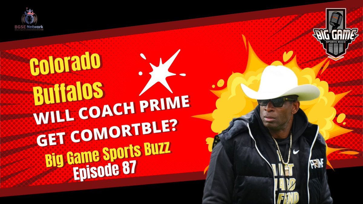 JCann97's tweet photo. Tonight on @BGSENetwork catch Big Game Sports Buzz https://t.co/wUgT5mfhCM
#BGSB #bgsenetwork #coachprime https://t.co/DSbxNNXD2k