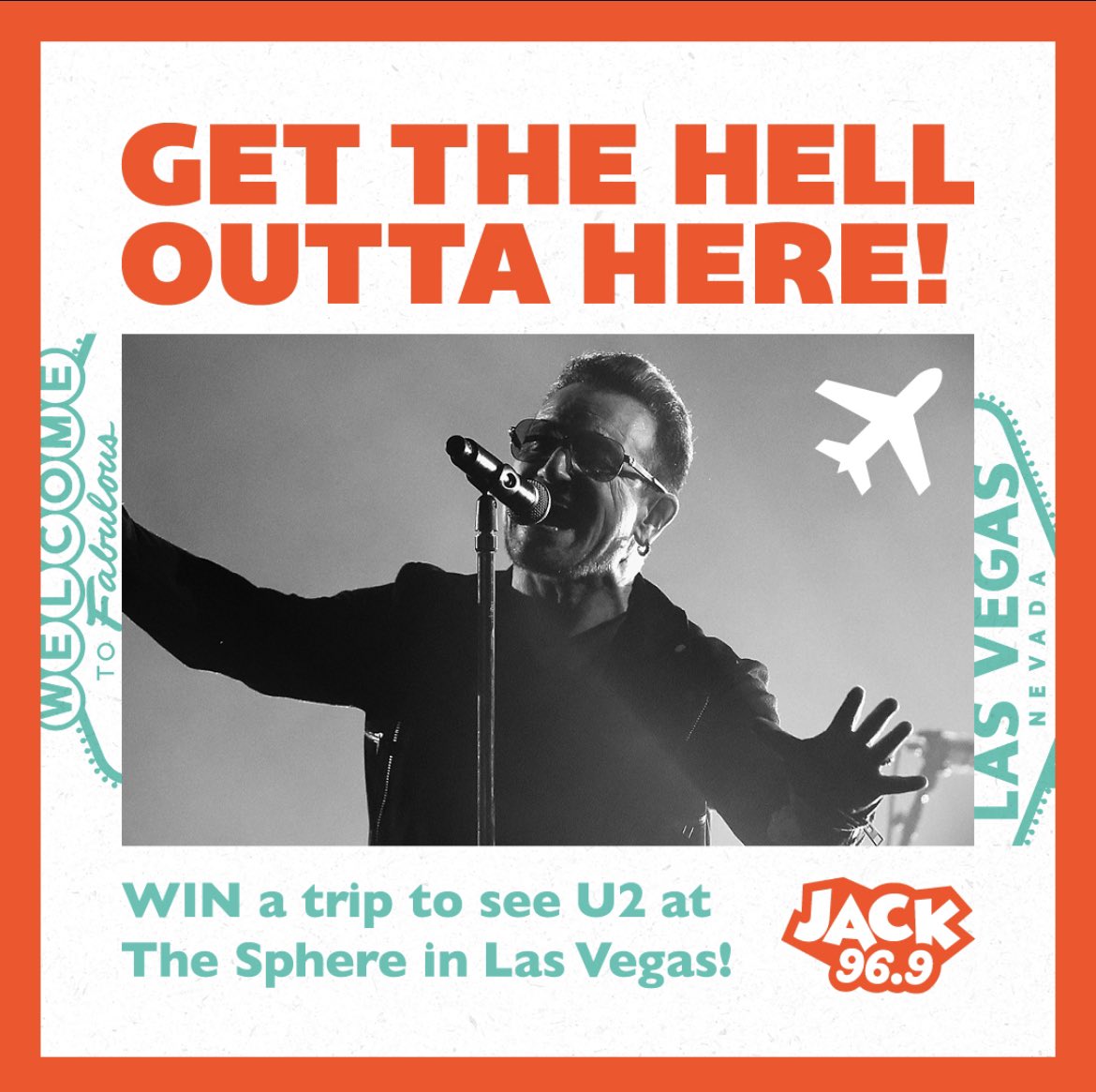 JACK 96.9 Calgary (@jack969calgary) on Twitter photo You hear the U2 song of the day at 7:10 with <a href="/mmichaelsshow/">Marc Michaels</a>?? Win BACK TO BACK shows from JACK. #thatrhymes #vegas #yyc You hear the U2 song of the day at 7:10 with <a href="/mmichaelsshow/">Marc Michaels</a>?? Win BACK TO BACK shows from JACK. #thatrhymes #vegas #yyc