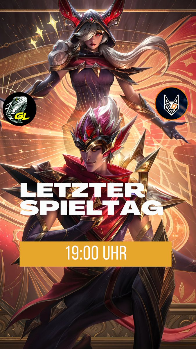 Letzter Spieltag und das battle der Brüder, wir freuen uns auf den Gruppensieg

Spammt alle unser Logo rein!