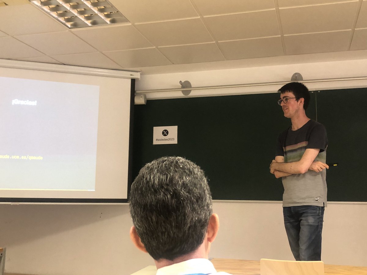 LauraPanizo's tweet image. Rubén Rubio nos ha presentado QMaude. #PROLE #SISTEDES2023
