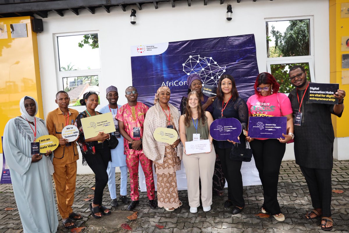 🚀 🦄 "Unicorn Innovators" under the charismatic leadership of <a href="/catms5/">Catarina Silva</a>, radiating pure innovation at the AfriConEU Bootcamp in vibrant #Nigeria 🇳🇬

@eris7moutiampas @Volcanocoffee1  @Gkatabazi <a href="/kyamanywa_regan/">Kyamanywa Regan Ronald</a> <a href="/genomuhoozi/">MUHOOZI OWEN</a> <a href="/boonabaana_/">Phionah Boonabaana</a> <a href="/ClubKayunga/">KayungaCommunityClub</a> @MatildaJackline 

#AfriConEU