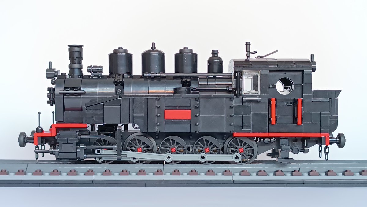 FerroFriki's tweet photo. Aquí traigo la Locomotora "Gorda" Pozo Norte, uno de los iconos de la ciudad de Puertollano, ahora hecha en LEGO.
#LEGO #Tren #MOC #Locomotora #Puertollano #LegoTrain #legotrainmoc #AFOL #Steamengine https://t.co/0yIBNHnkoK