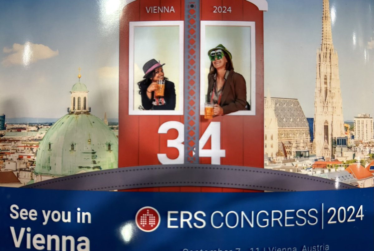 It was a fantastic conference #ERSCongress #ERS2023 and hears to (rather cheers to 😜) the next one #Vienna #ERS2024  see you there with some great science and banter!!!!
<a href="/CPorsbjerg/">Celeste Porsbjerg</a> @UAProfessor <a href="/sehmir/">Roma Sehmi</a> <a href="/ssvenningsen/">Sarah Svenningsen</a>