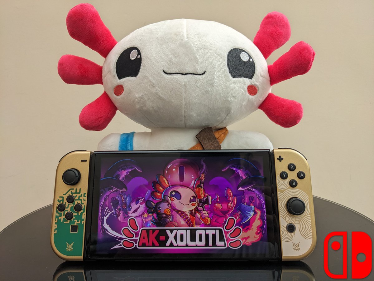 akxolotl_game's tweet photo. Save the ammo for The Pond!

AK-xolotl is launching INCLUSIVELY on PC, PlayStation, Xbox and Nintendo Switch tomorrow! https://t.co/aNtKyuIuJ1