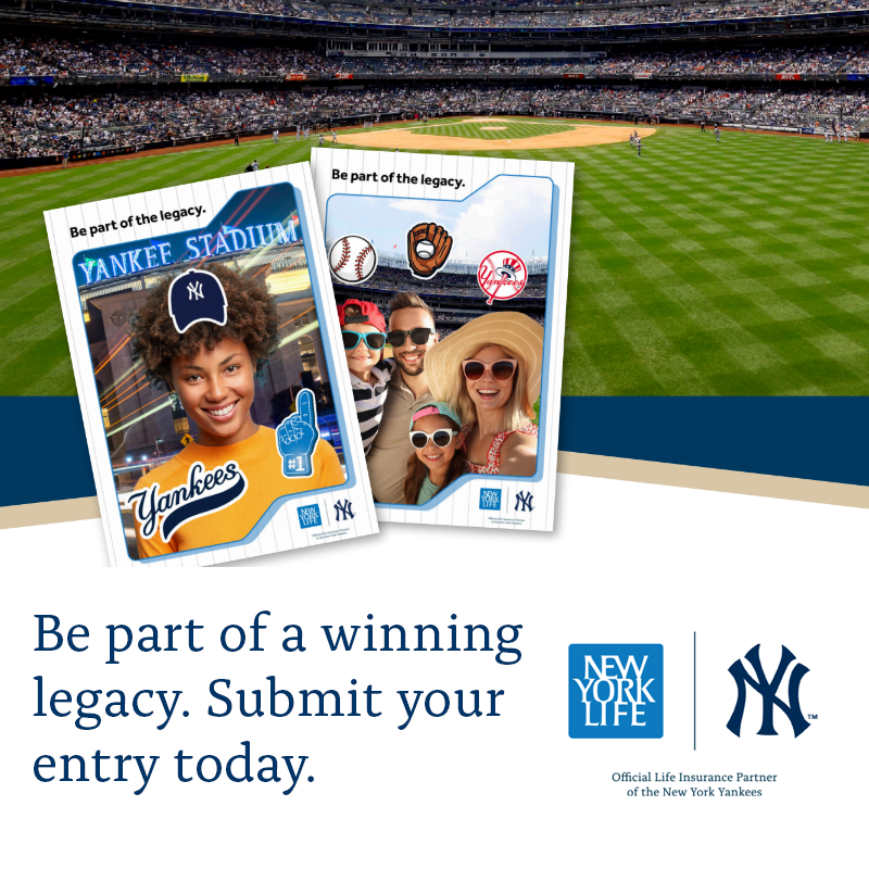 Want to watch the @Yankees take batting practice from a specially designated area on the field? Just enter our sweepstakes to “Get in the Game” and you and three guests could win the ultimate Yankees VIP experience!nyl.co/44IUI0d #Sweepstakes #GoodAtLife