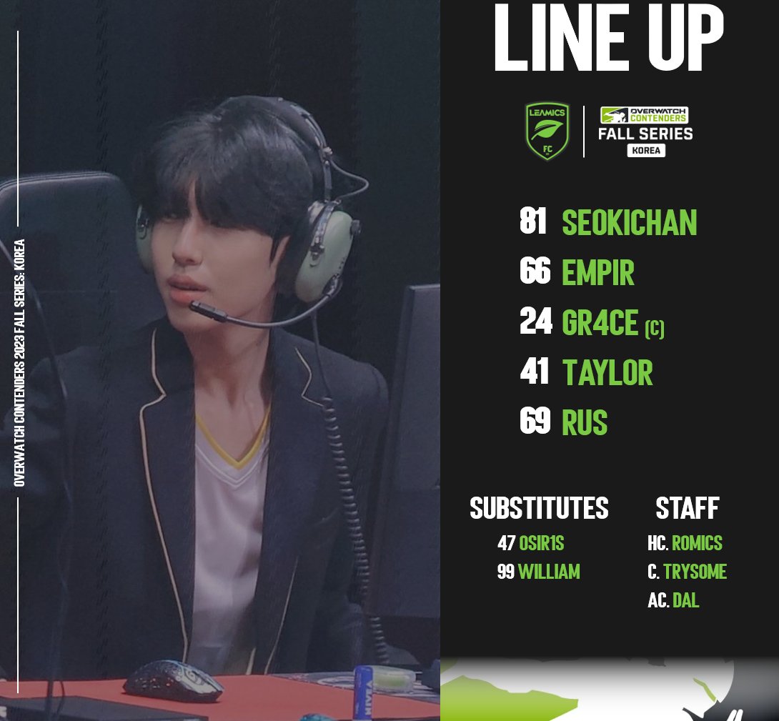 [𝗢𝗪𝗖 𝟮𝟬𝟮𝟯 𝗙𝗮𝗹𝗹 𝗦𝗲𝗿𝗶𝗲𝘀: 𝗞𝗼𝗿𝗲𝗮]

𝐎𝐟𝐟𝐢𝐜𝐢𝐚𝐥 𝐋𝐞𝐚𝐦𝐢𝐜𝐬 𝐅𝐂 𝐗𝐈