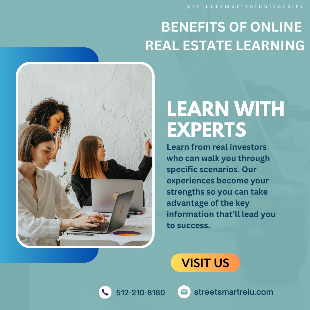 Unlock the keys to real estate success from the comfort of your own home! 🏡💻 Dive into the world of online real estate learning and watch your dreams turn into lucrative reality 💪 #RealEstateLearning #OnlineEducation #InvestingInYourFuture