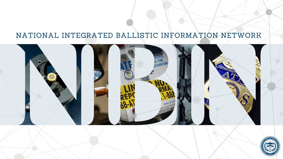 #NIBIN acquisitions are expressly limited to ballistic info from firearms taken into law enforcement custody and fired ammunition at crime scenes. There are more than 5.7 million pieces of ballistic evidence stored in NIBIN. Learn more at atf.gov/firearms/natio…. #CrimeGunIntel