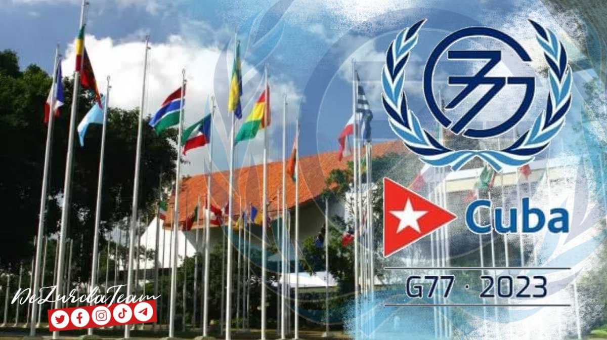 Mi #Cuba es sede de este evento importante: #CumbreG77. Esperamos cosas buenas, por el bien y la unión de nuestros países.
Estamos listos !!!
#CubaG77 #CumbreG77China #LaHabana #SantiagodeCuba