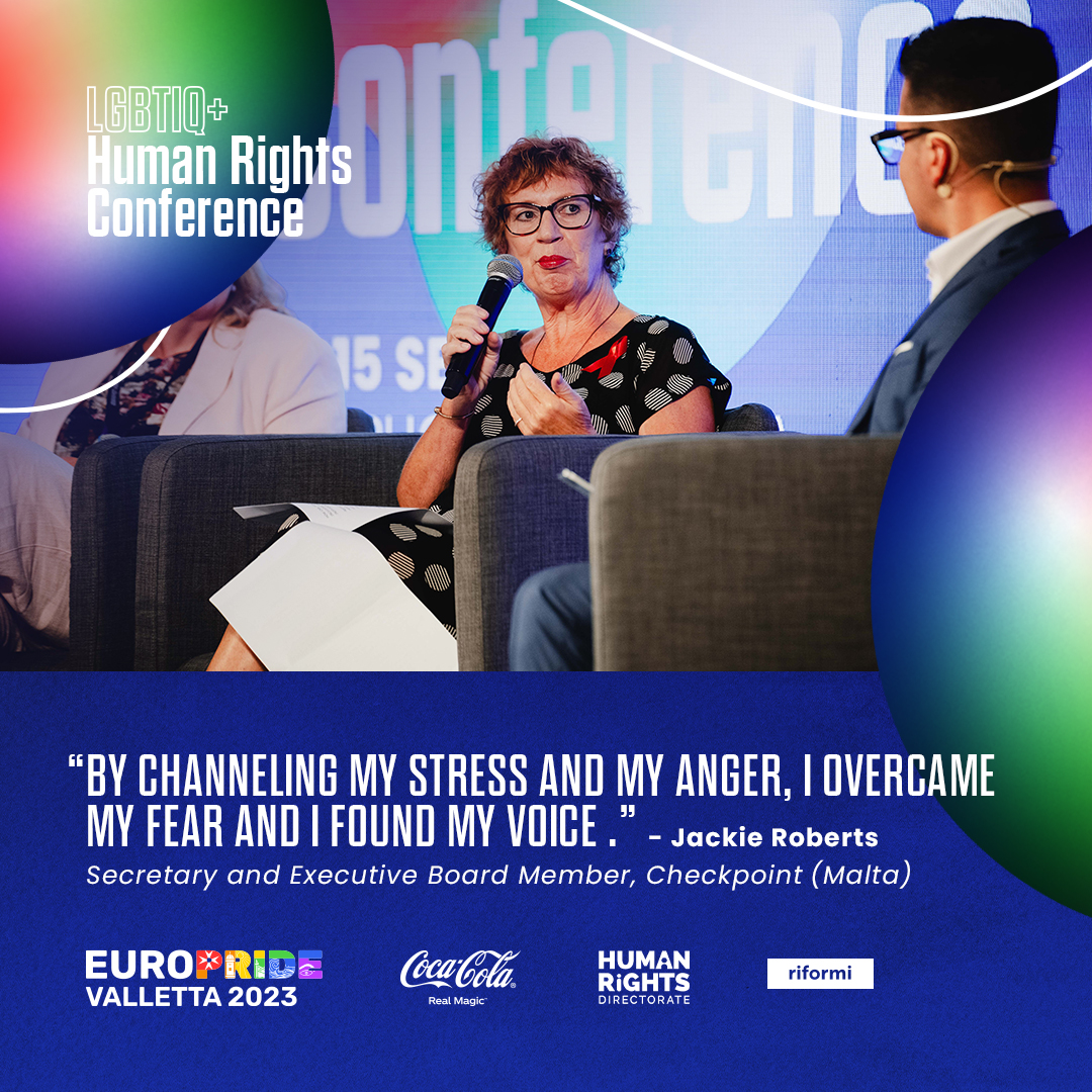 We need more people like Jackie 💖

#EuroPride2023 #EqualityFromTheHeart #pride #gaymalta