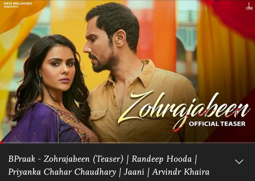 mahi_1027's tweet photo. Teaser out 🤞❤️ So excited my girl is looking damnnnnnn beautiful. You go get it girl you deserve all this and many more.
Super excited for this masterpiece 😍

ZOHRAJABEEN FT PRIYANKA

#priyankachaharchoudhary https://t.co/2icQ2NvRsm