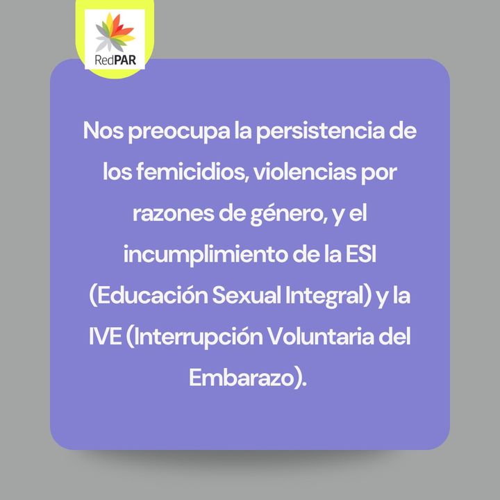 XVI Encuentro Nacional de RED PAR en La Plata 
A 40 años de la recuperación de la democracia
