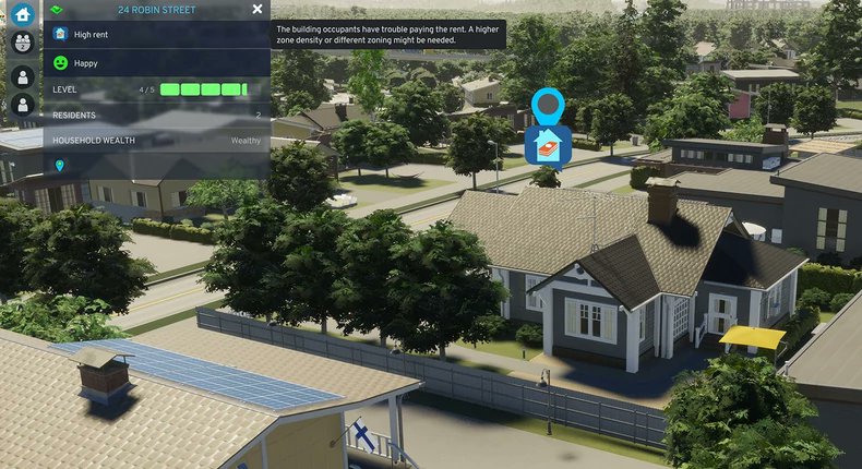 In old citybuilders, people own their house and are attracted by land value.

In Cities Skylines 2, nobody owns their house, every citizen pays a rent and will complain about it. 

That's the true next gen citybuilder!