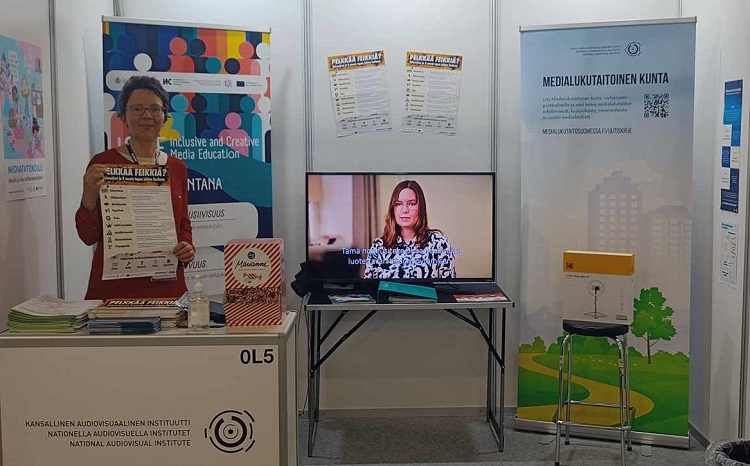Tänään ja huomenna Helsingissä #kuntamessut, KAVIn #mediakasvatus -tiimi esittelee uutta medialukutaitoa edistävää konseptia: tukea kuntien strategia-ja suunnitelmatyöhön, videokoulutuskokonaisuuksia, materiaaleja ja sparrausapua.