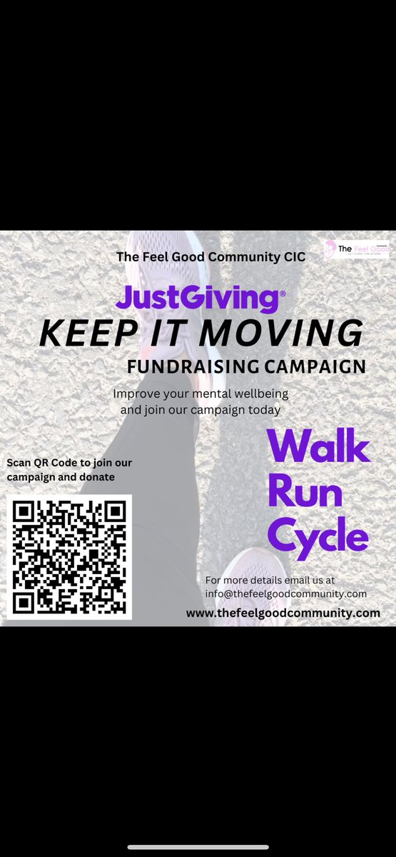 Last month we launched our KEEP IT MOVING Fundraising Campaign.

Join us on our KEEP It Moving Fundraising Campaign.
#keepitmoving #community #family #getactive #stayactive #walk #run #cycle #justgiving #donate #fundraising